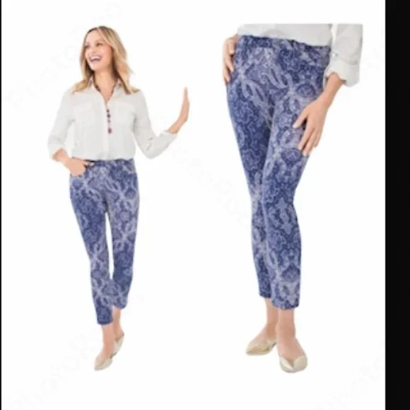 NYDJ Flawless Contour Skinny Ankle Jeans Size 14 - Picture 2 of 7